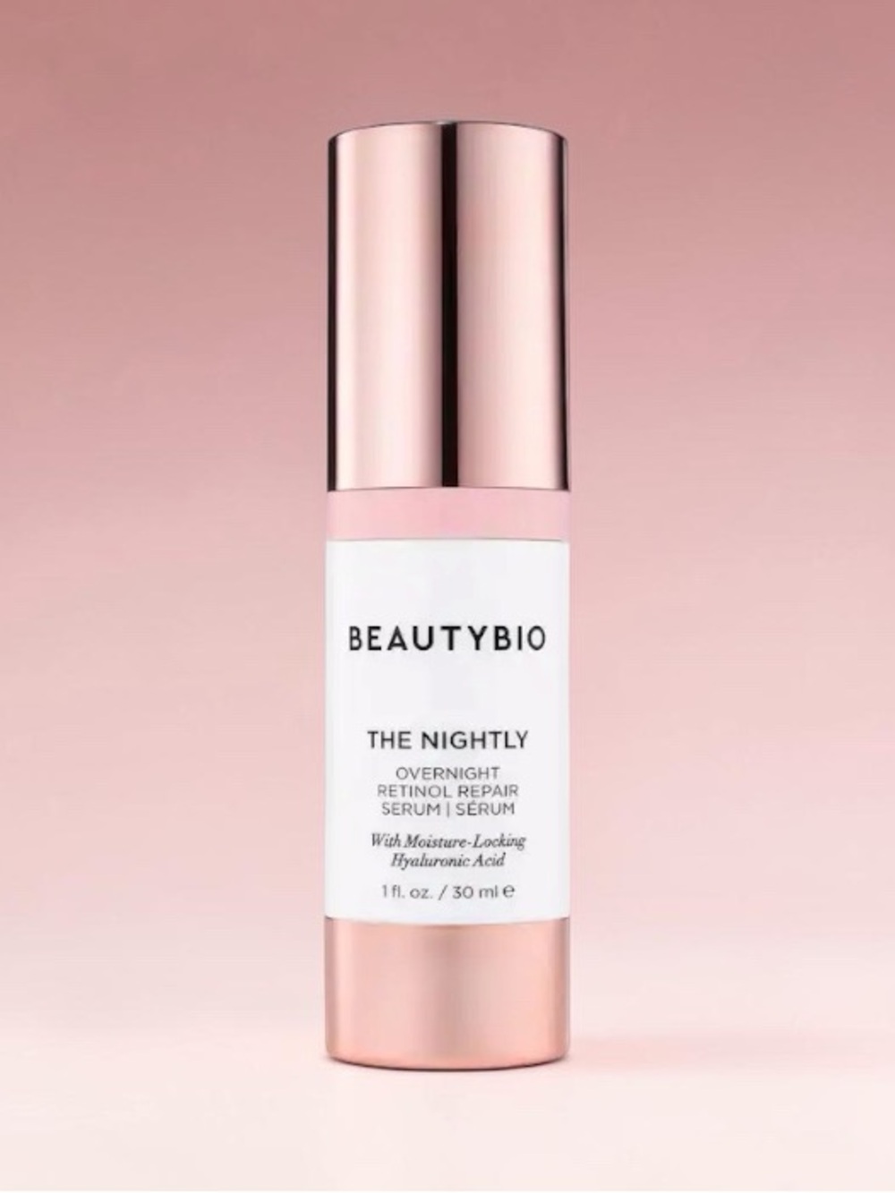 BeautyBio The Nightly Overnight Retinol Repair + Peptide Anti-Aging Serum